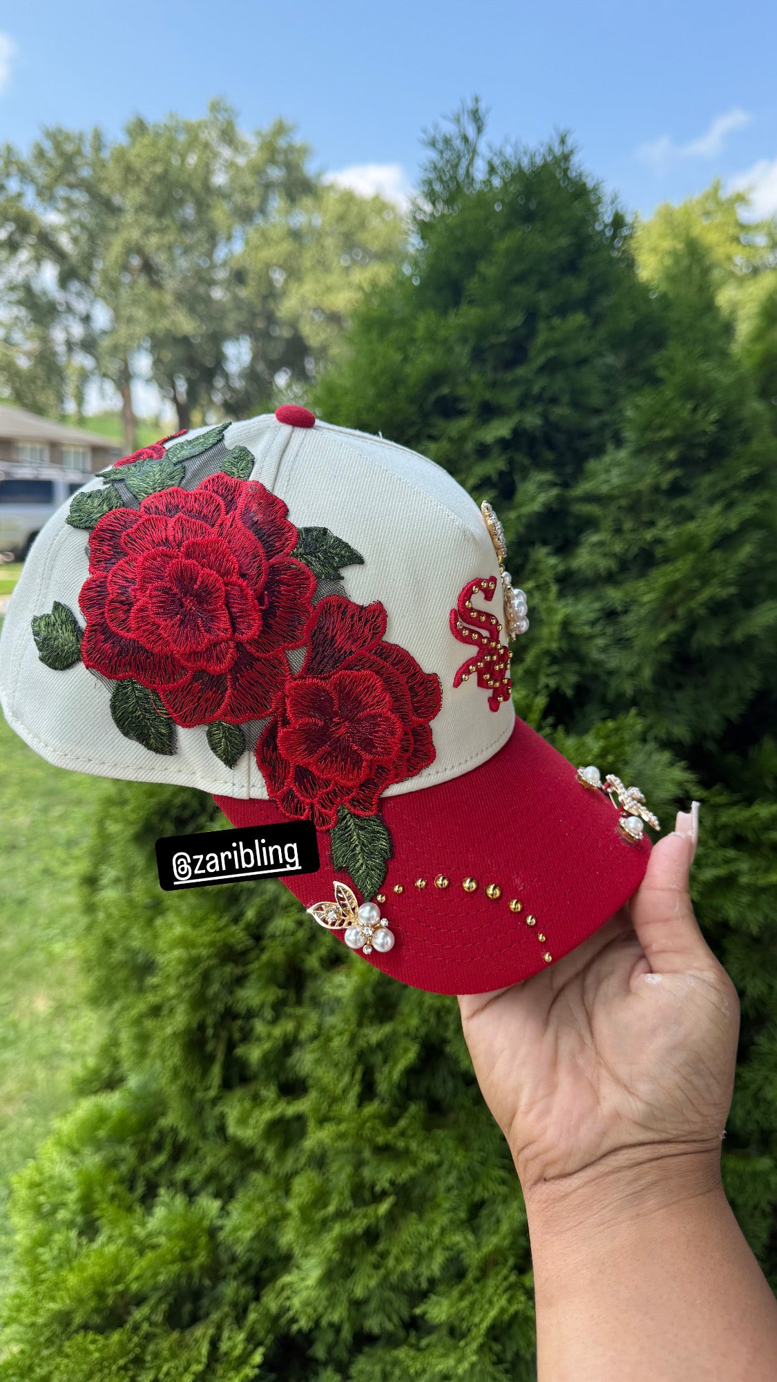 Exclusive Red Rose Sox